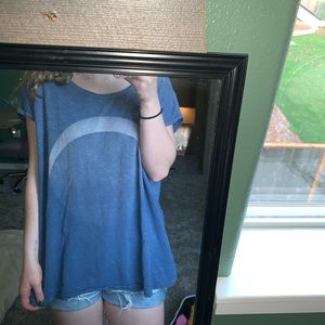 Free People Moon Graphic Tee